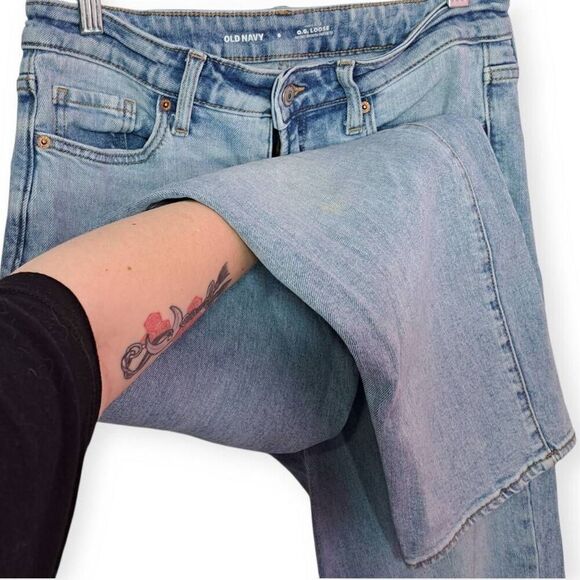 Old Navy Women's High Rise OG Loose Jeans Nessa Light Wash sz 8 - Picture 4 of 8
